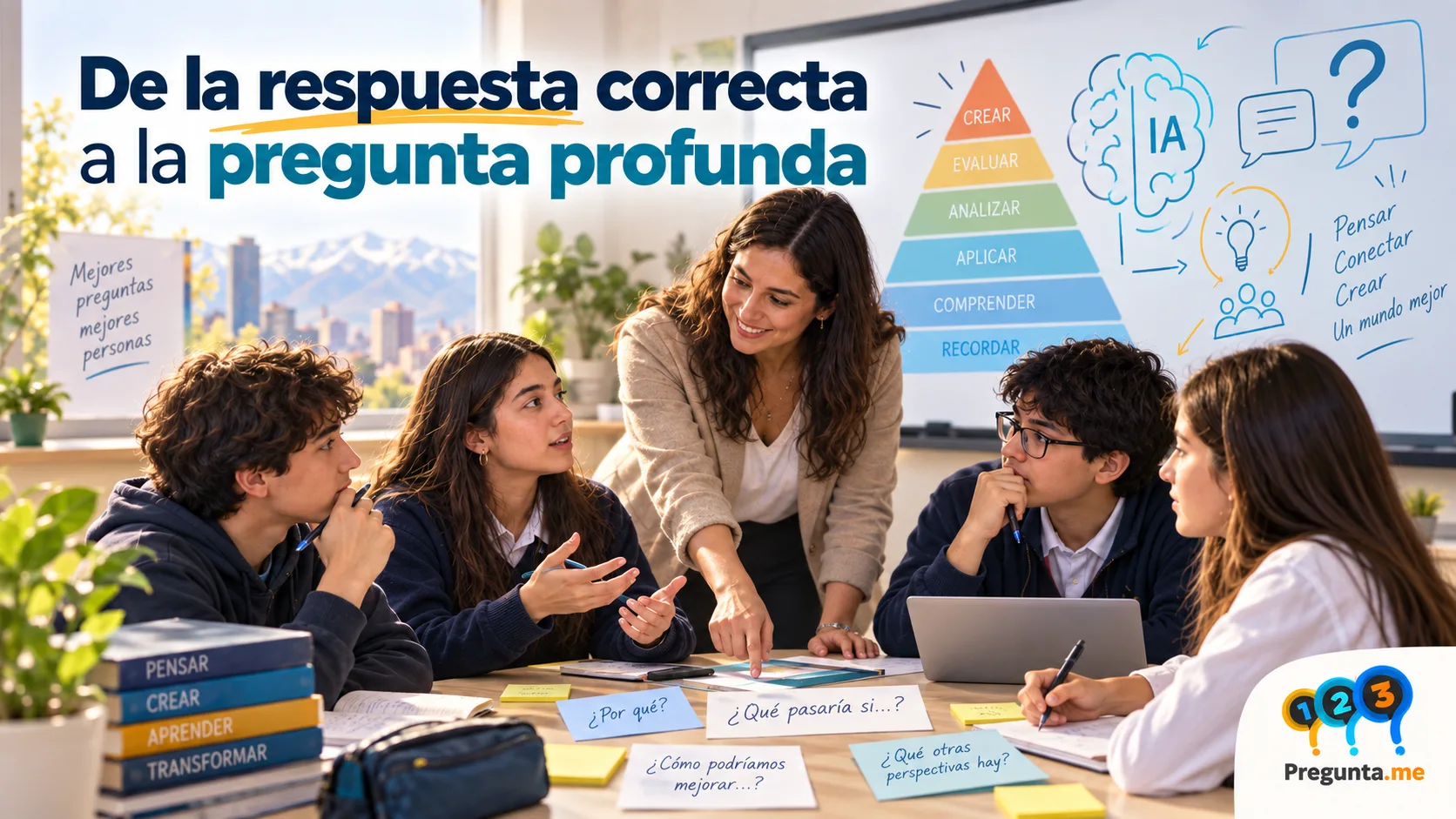 De la respuesta correcta a la pregunta profunda: cómo evaluar habilidades de orden superior